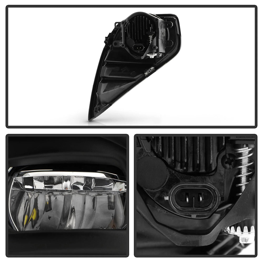 Spyder 20-23 Toyota Highlander OEM LED Fog Lights - Left & Right (FL-THIGH20-LED-C)