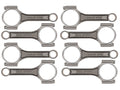 #8 HOLLEY 4150 SERIES DUAL INLET CARBURETOR LINE KIT W/BLACK FITTINGS & HOSE