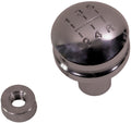 Transmission Shift Knob, 5-speed Manual, Billet Aluminum; 80-95 CJ/YJ