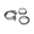 2.0 in QR AL V-Band 3 piece Set (1C 1M 1F)