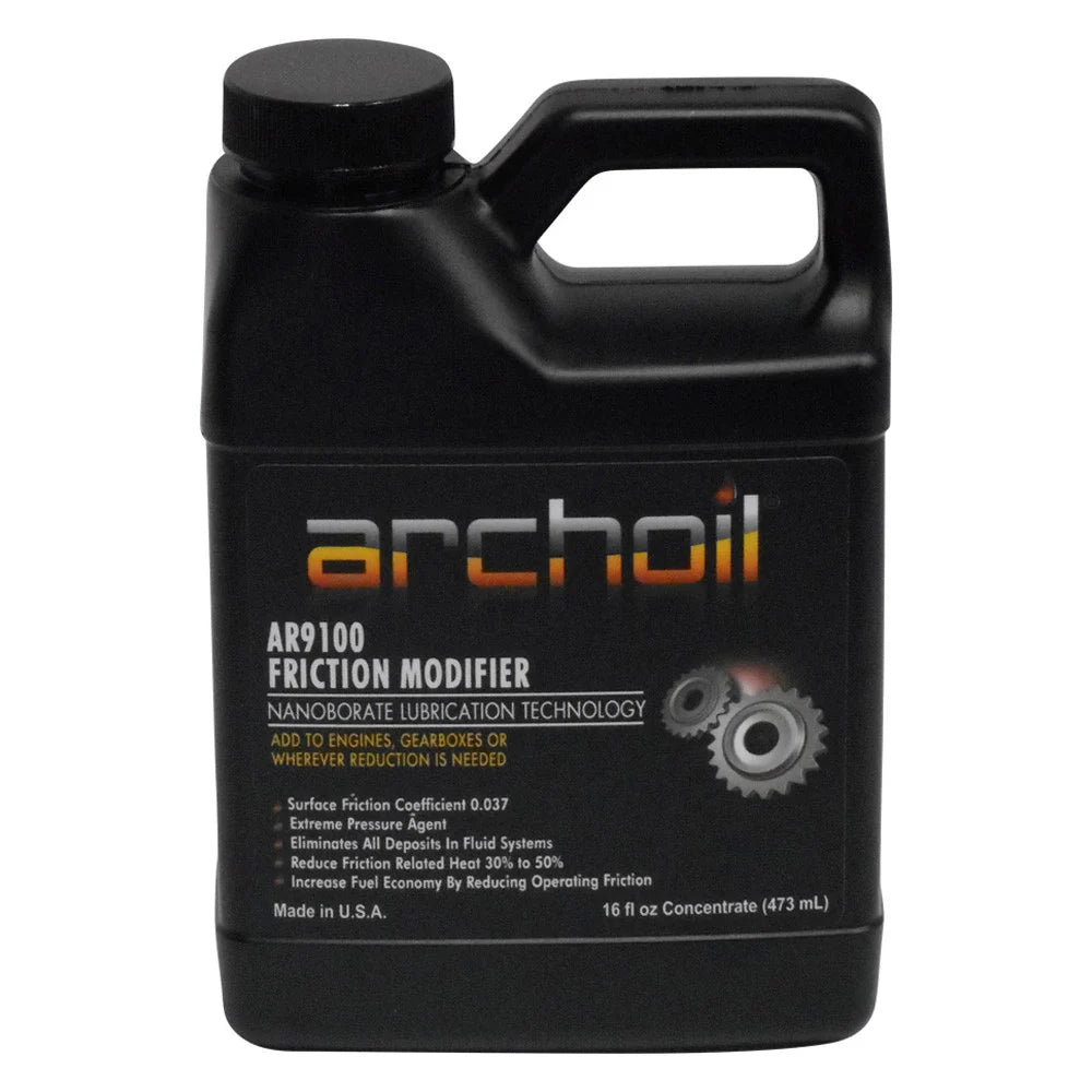 AR9100 - Friction Modifier 16oz (Treats 16 quarts oil-8 quarts gear)