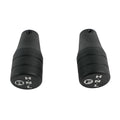 KNOB SET- ATLAS REV BLACK