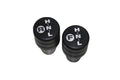 KNOB SET- ATLAS REV BLACK