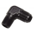 Russell Fitting -16 An Flare To 1in Npt 90 Deg Blk Anodize