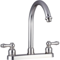 NONMETALLIC HIRISE RV KITCHEN FAUCET BRUSHED SATIN NICKEL