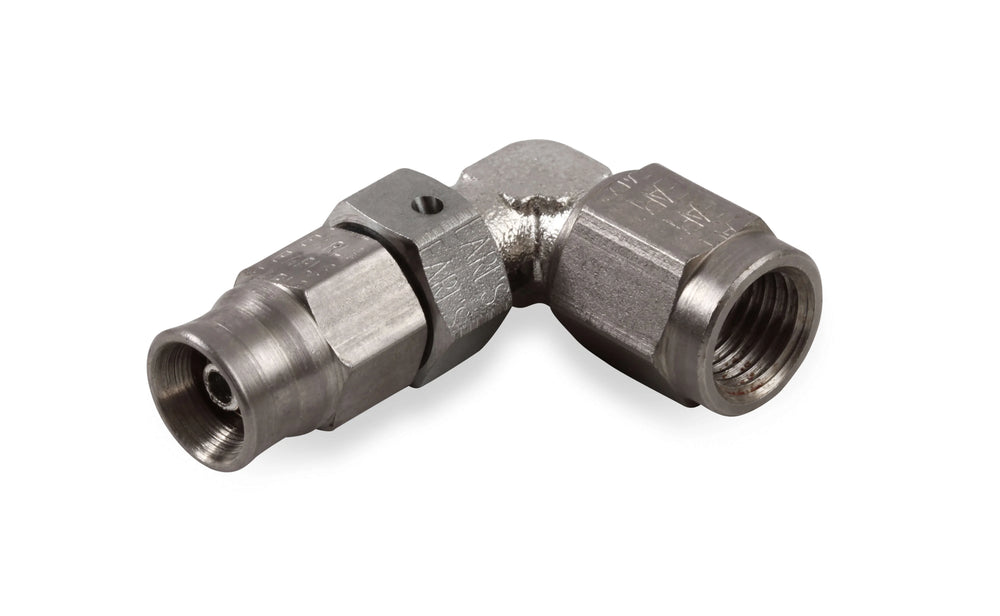 -3 90 Deg. Steel Adj. Hose End