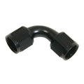 Fragola -10AN Female Coupler Tube Style - Black