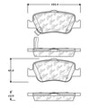 Posi-Quiet Ceramic Brake
