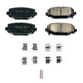 Power Stop 12-16 Chrysler Town & Country Rear Z17 Evolution Ceramic Brake Pads w/Hardware