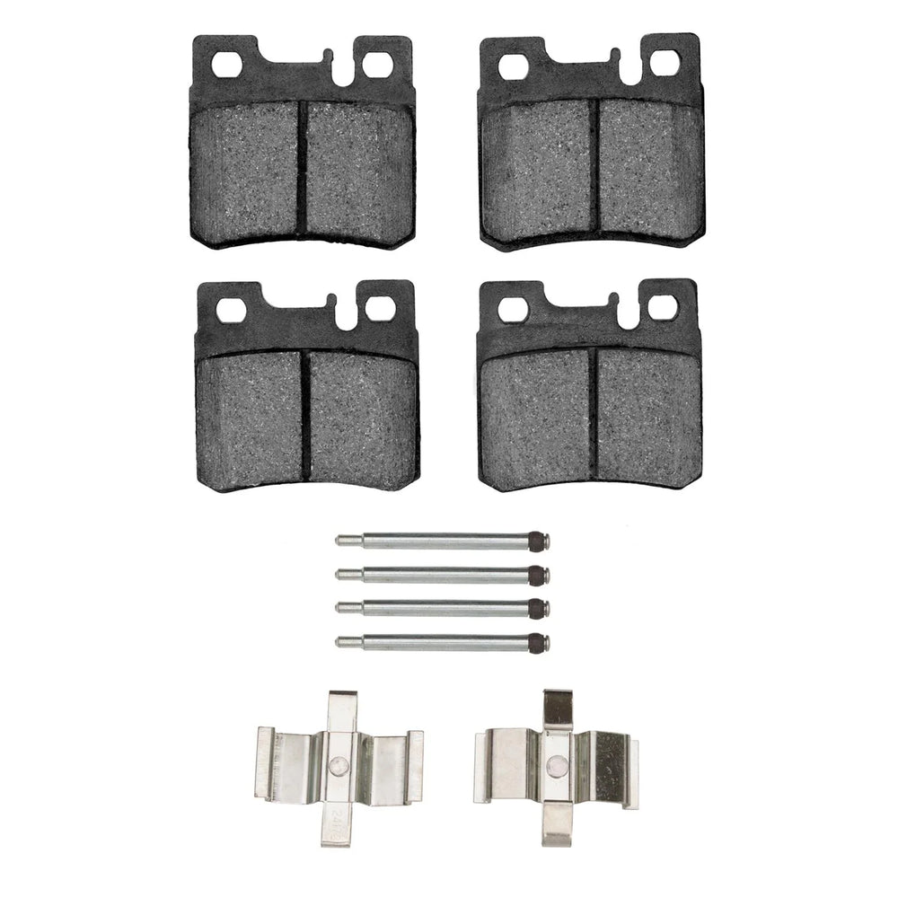 R1 92-95 Mercedes-Benz E420 Rear Semi Met Pads & Hardware Kit