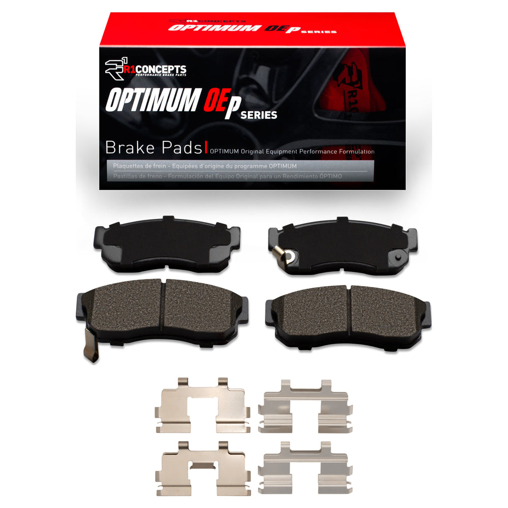 R1 82-94 Nissan Pulsar NX Front Optimum OE Pads & Hardware Kit