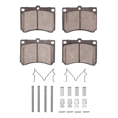 R1 90-03 Ford Escort Front Optimum OE Pads & Hardware Kit