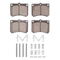 R1 90-03 Ford Escort Front Optimum OE Pads & Hardware Kit