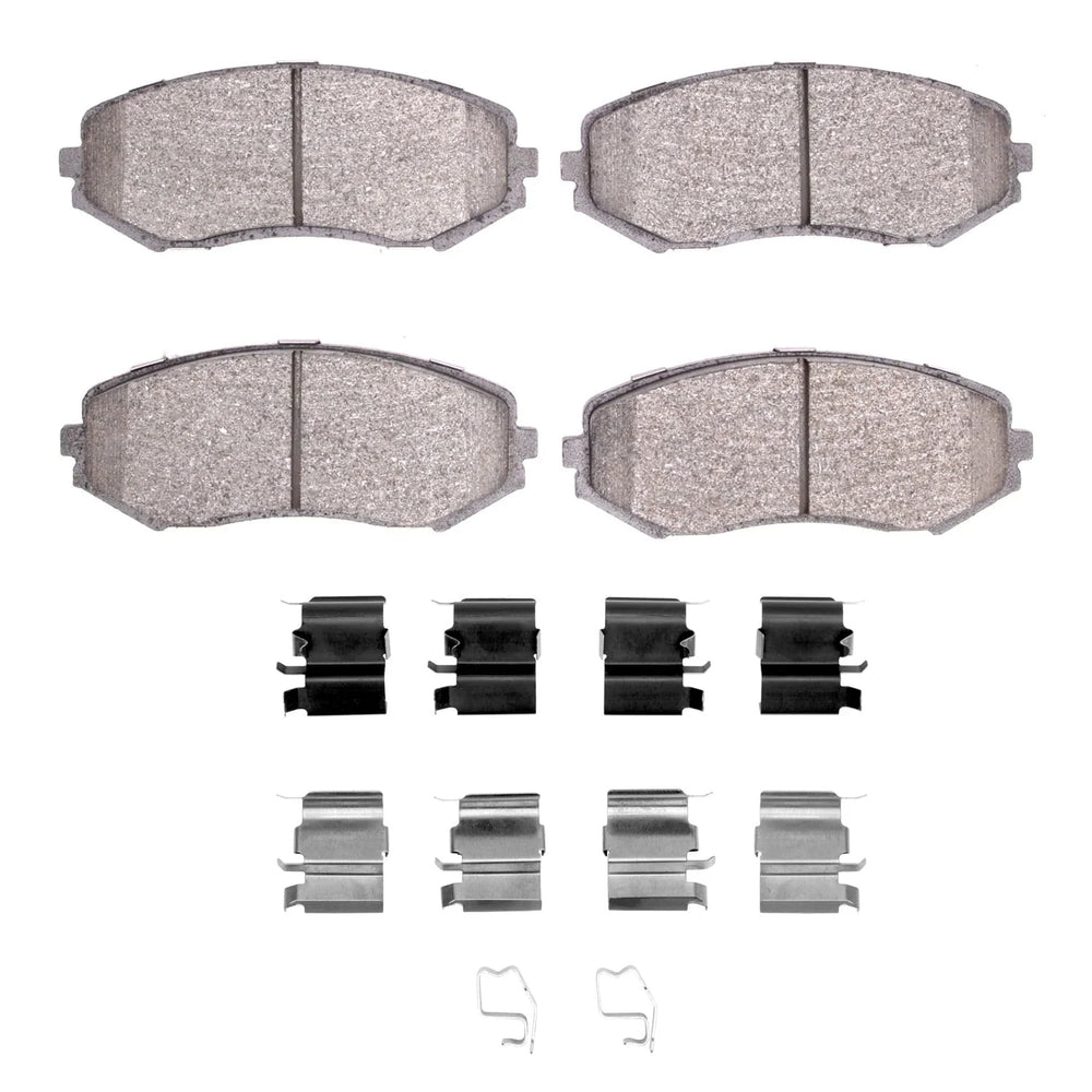 R1 06-17 Suzuki Grand Vitara (Mexico) Front Semi Met Brake Pads and Hardware Kit