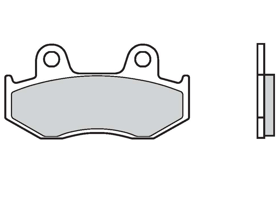 Brembo OE 88-93 Honda CH Spacy, Freeway Fusion 250cc Sinter Brake Pad - Front