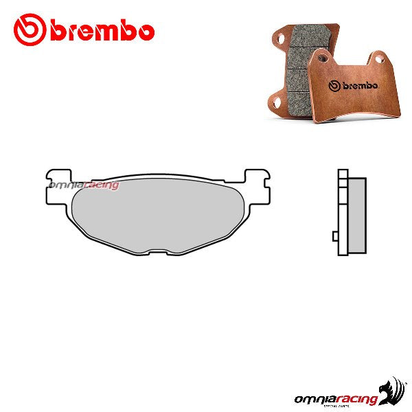 Brembo OE 04-04 Yamaha YP Majesty 400cc Brake Pad - Rear
