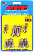 ARP SB Chevy 1-pc SS Hex Oil Pan Gasket Bolt Kit