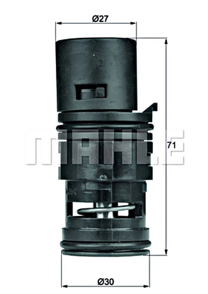 BEHR ThermostatOil BMW 3.0L 2.5L 2.2L M52 M54 M56 N52 1999-2008