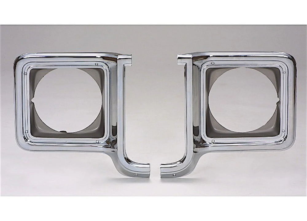 RH HEADLAMP DOOR CHR/ARG W/ SINGLE ROUND HEADLAMP CHEVY/ P/U/BLAZER/JIMMY/SUBURB AN 7378