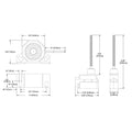 BACK-UP ALARM 87DB 12-80 VDC LIG