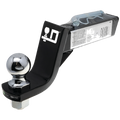 CLASS III 2IN RECEIVER BALL MOUNT 4IN DROP 7500LB W/ 2IN BALL & PIN/CLIP