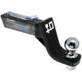 CLASS III 2IN RECEIVER BALL MOUNT 4IN DROP 7500LB W/ 2IN BALL & PIN/CLIP