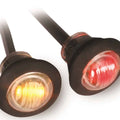 RED MAGNETIC LED BEACON BATTERY OPERATED W/ DUAL STROBE PATTERNS