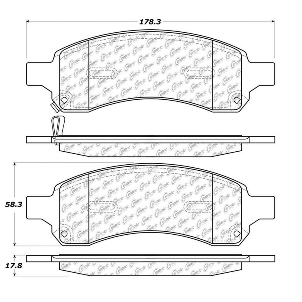 C-TEK Ceramic Brake Pads