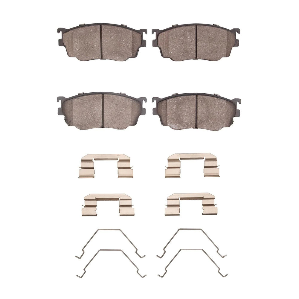 R1 98-03 Mazda Protege Front Ceramic Pads & Hardware Kit