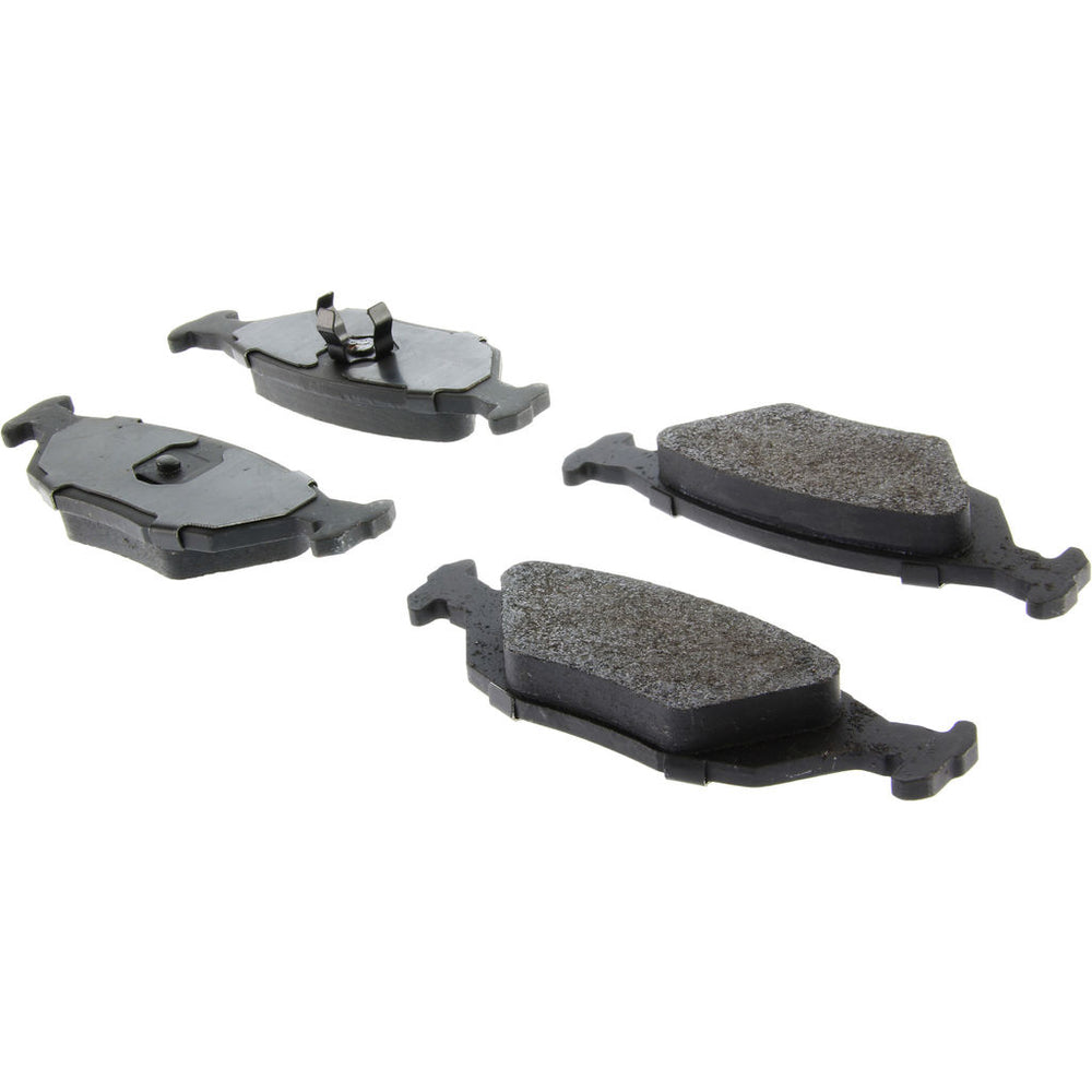 Centric 87-93 Saab 900 / 86-98 Saab 9000 Posi-Quiet Semi-Metallic Brake Pads w/Hardware - Rear