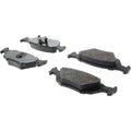 Centric 87-93 Saab 900 / 86-98 Saab 9000 Posi-Quiet Semi-Metallic Brake Pads w/Hardware - Rear