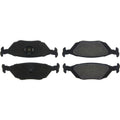 Centric 87-93 Saab 900 / 86-98 Saab 9000 Posi-Quiet Semi-Metallic Brake Pads w/Hardware - Rear