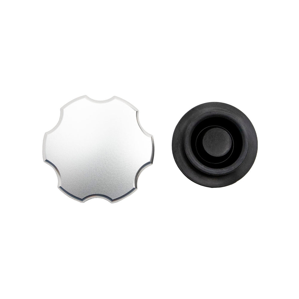 Cap Billet Brake Reservoir for 1999-2024 GM 1500 2500 3500 Clear Anodized