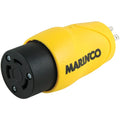 STRAIGHT ADAPTER 15A MALE STRAIGHT BLADE TO 30A FEMALE LOCKING