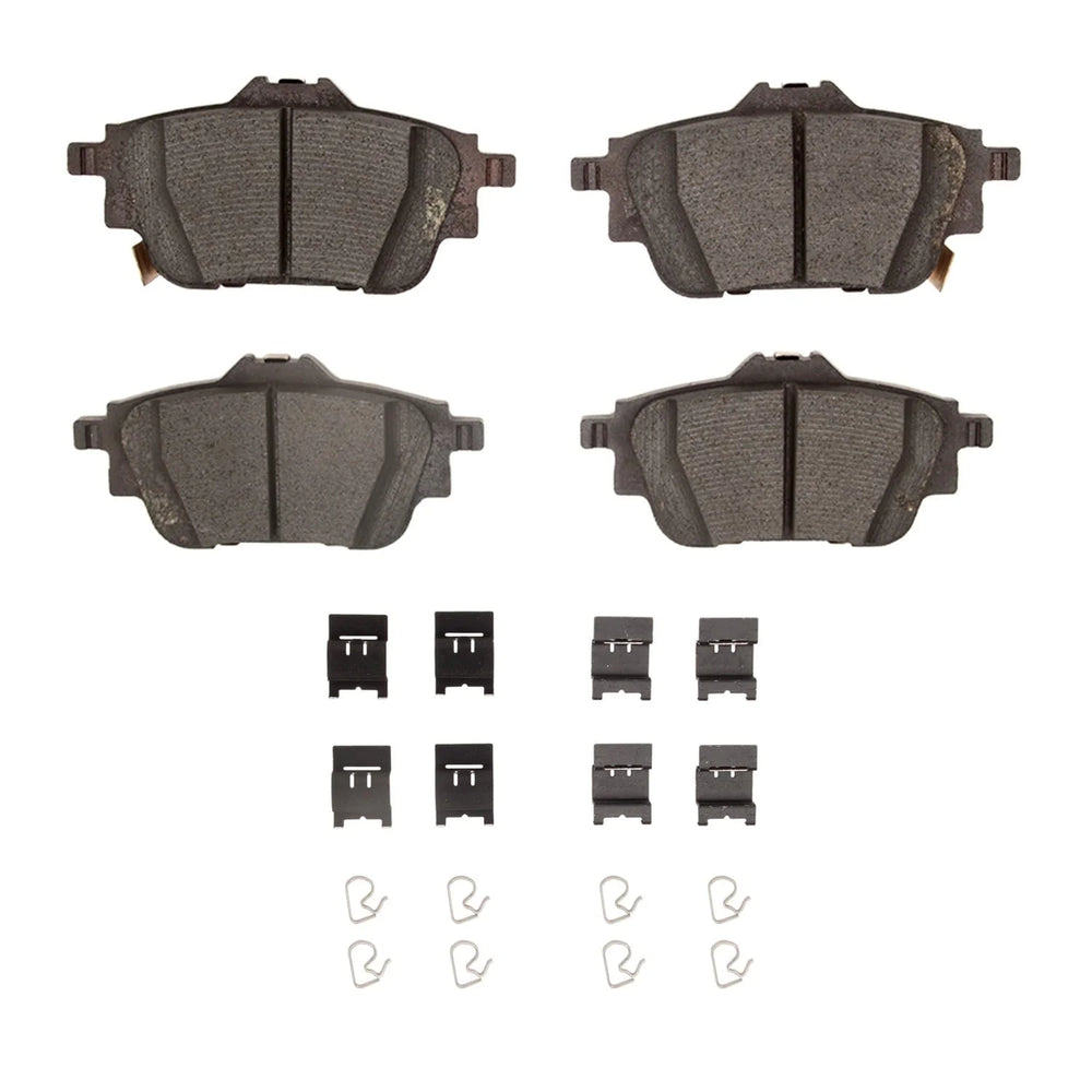 R1 2020-2025 Nissan Sentra Rear R1 Ceramic Pads & Hardware Kit