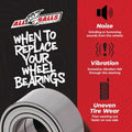 All Balls Racing 15-16 Honda Pioneer 500 Wheel Bearing Kit Rear