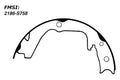 CENTRIC BRAKE SHOES
