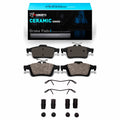 R1 03-20 Volvo Xkr Rear Ceramic Brake Pads and Hardware Kit