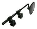 UNIVERSAL TOWING MIRROR KIT ADJUSTABLE DUAL CLAMP MIRROR HEAD 71/4IN X 41/4IN SOLD AS SINGLE