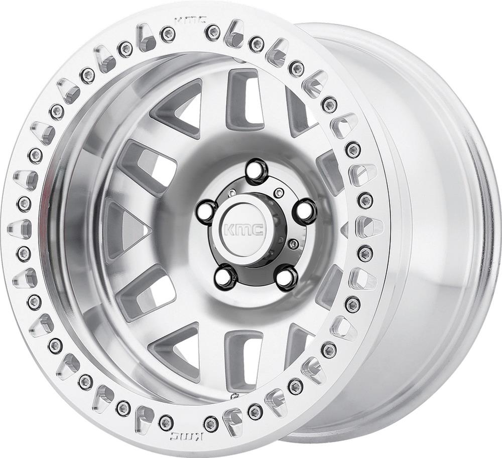 KMC CAP 2PC BOLT-ON (PO/CH/CH) - 5X