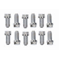 Stainless Steel Header Bolts Fits AMC 290-401, Chevrolet Small Block 262-400, Chrysler 383-440 except Hemi, Pontiac 326-455, Oldsmobile 330-455 Mr Gasket
