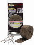DEI Exhaust Wrap Kit - Pipe Wrap and Locking Tie - Titanium