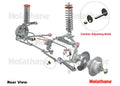 CAMBER ADJUSTING BOLT 1/2 INCH REPLACES OEM CAMBER BOLT
