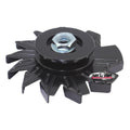 Alternator Stealth Black Fan and Pulley Combo