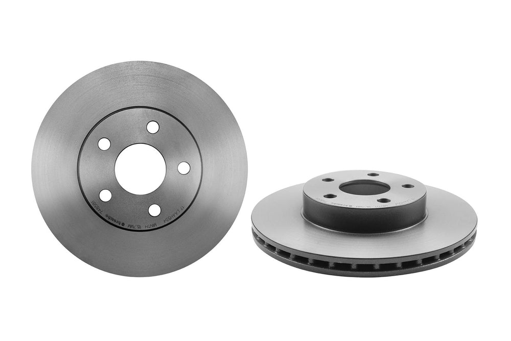 Brembo 92-98 Oldsmobile Achieva/1991 Cutlass Calais Front Premium UV Coated OE Equivalent Rotor
