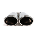 DC Sport Polished Stainless Universal Bolt On Exhaust Tip 2.375 5 Inlet 3.75 Outlet