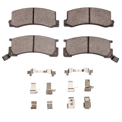 R1 82-85 Toyota Celica Rear Ceramic Brake Pads and Hardware Kit