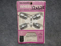 McGard Wheel Lock Nut Set - 4pk. (Reg. Shank Seat) M12X1.25 / 13/16 Hex / 1.38in. Length - Chrome