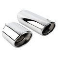 4.75IN OVAL ROUND DOUBLE WALL SS EXHAUST TIP 2.50IN ID / 4.50IN OD