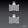 Renthal 08-23 Kawasaki ZX1400/ GTR1400/ZG1400/ 02-08 suzuki GSX-R600-1400 Rear Brake Pads